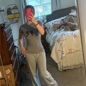 Aeropostale Gray Short Sleeve Tee